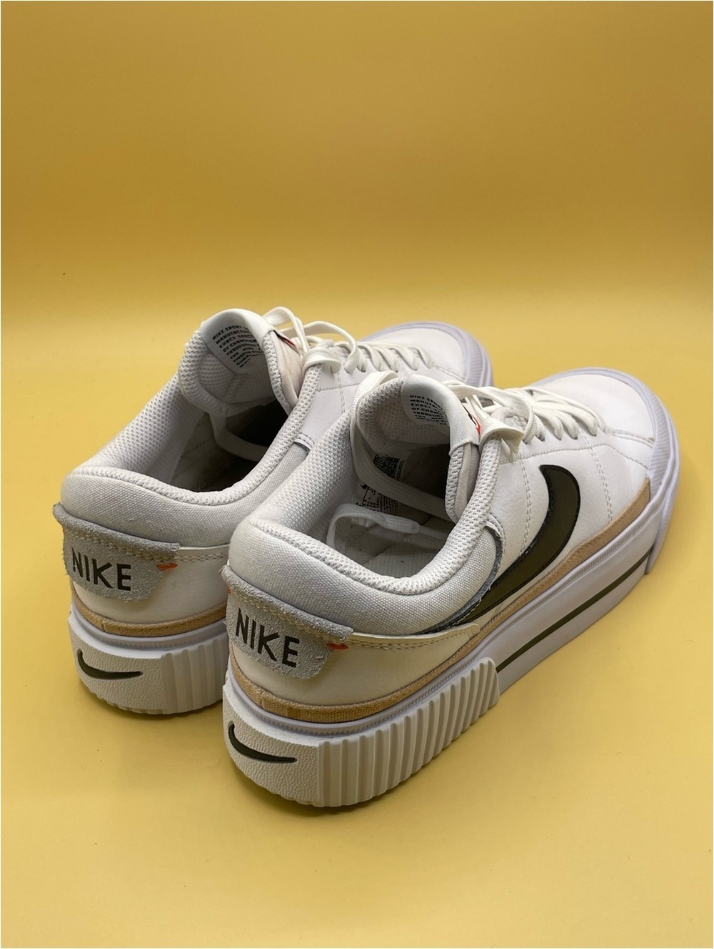 Nike Court Legacy Lift White/Black - Picture 2 of 4